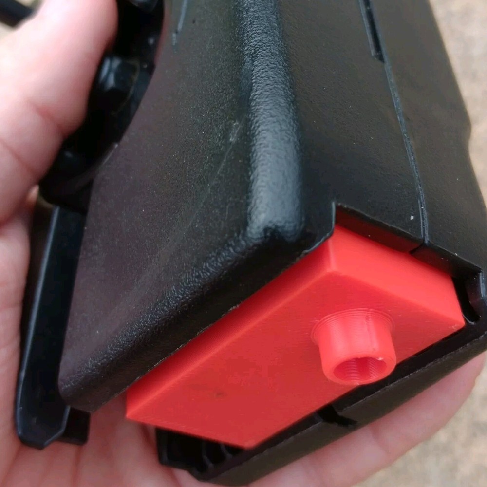 Airsoft Universal Odin M12 Speedloader Adapter Red