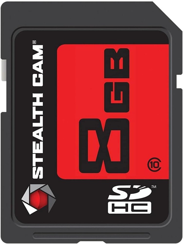Stealth Cam 8GB Secured Digital Card, Single Pack