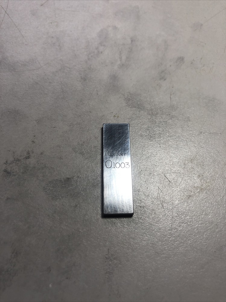 Webber .1003” Gage Block