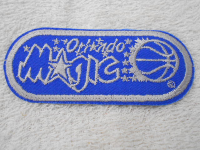 ORLANDO MAGIC  USED EMBROIDERED  SEW ON NAME PATCH TAG