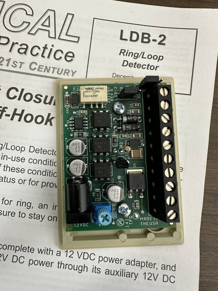 3 Viking Loop and Ring Detect Board (LDB2) Brand New