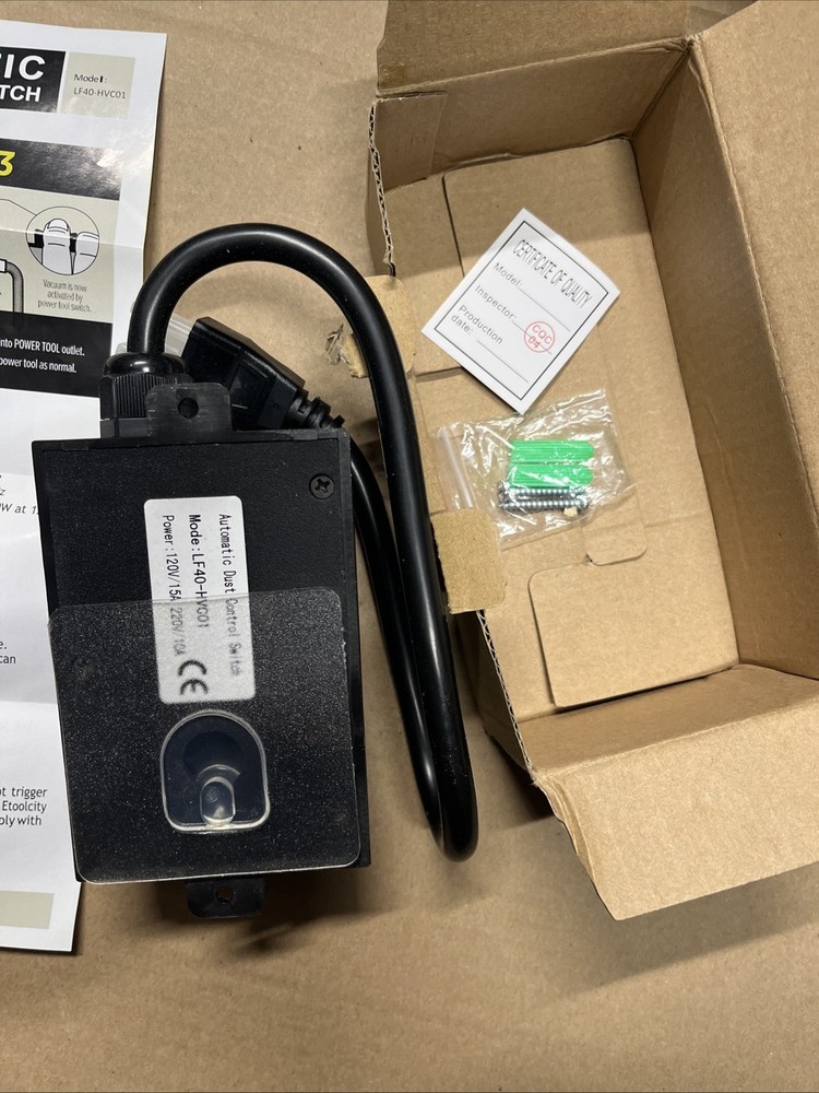 Etoolcity LF40-HVC02 Automatic Dust Control Switch Vacuum Tool Power