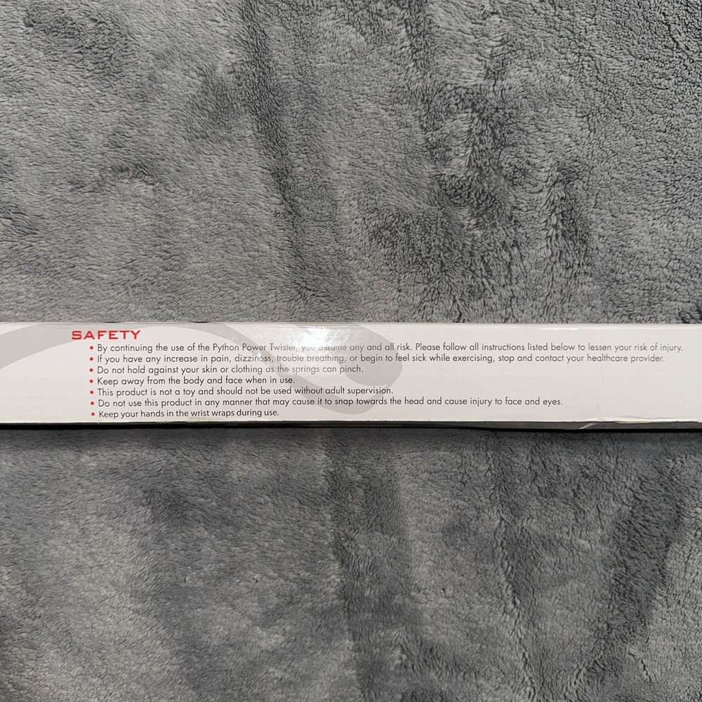 Core Prodigy Python Power Twister Bar Chest & Arm Builder Spring Resistance Bar