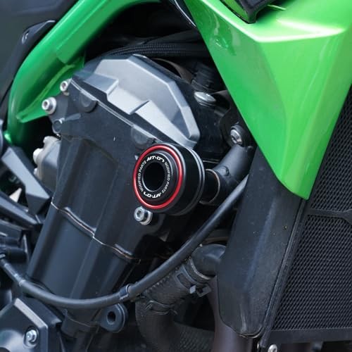 Motorcycle Frame Sliders Falling Crash Protector Guards Compatible With Black
