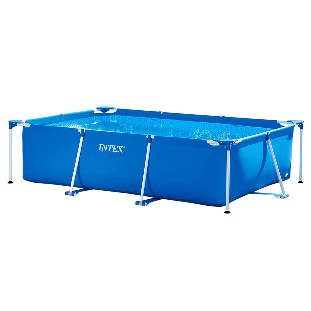 Intex Rectangular-Frame Above Ground Baby Splash Swimming Pool (Open Box)