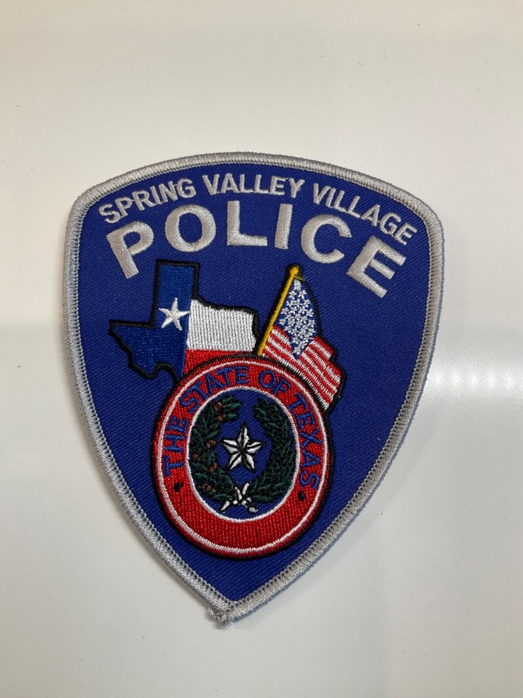 Colorful Spring Valley Police State Texas TX
