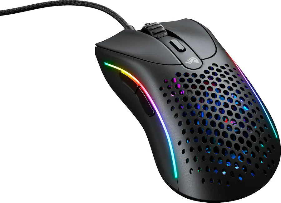 Glorious Model D 2 Wired Optical RGB Gaming Mouse with 6 Programmable Button VG