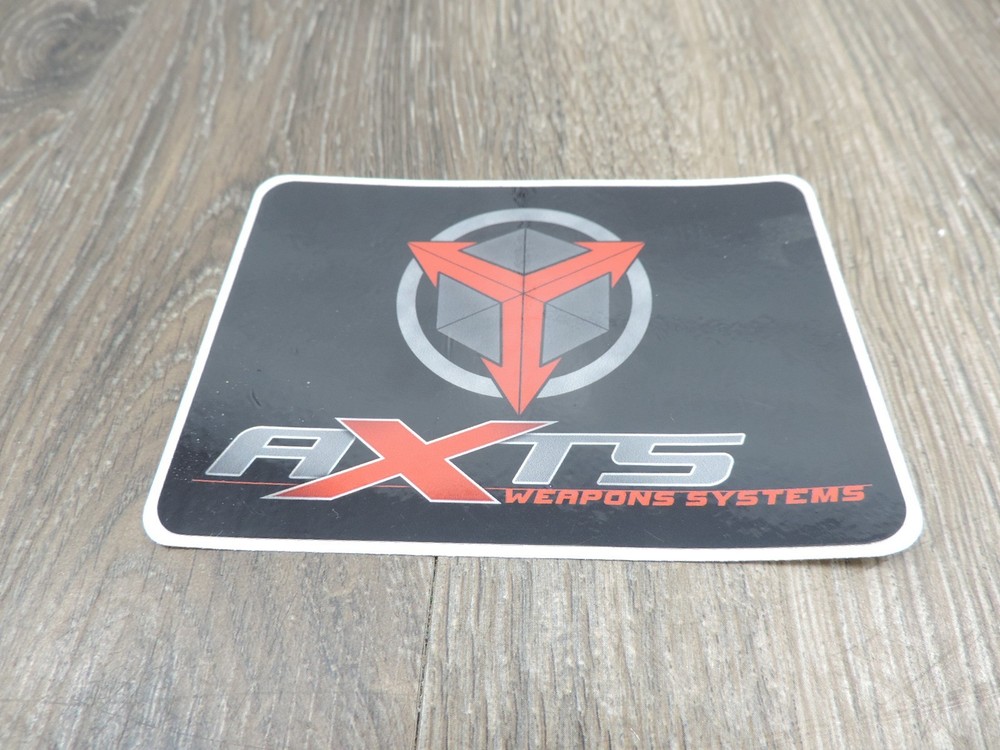 AXTS Weapon Systems Sticker 4.25"x3"