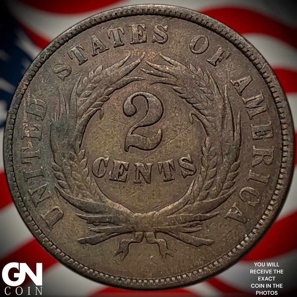 1868 2 Cent Piece Z5287
