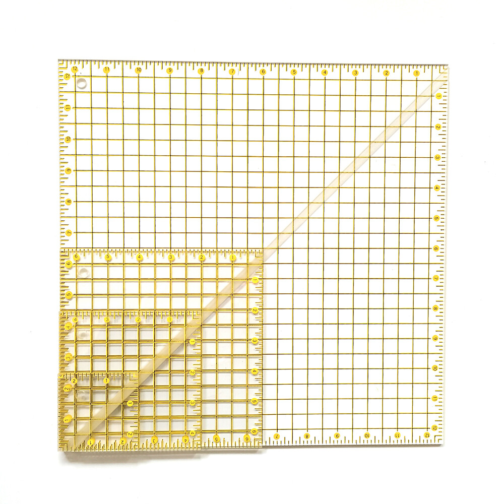 Acrylic patchwork ruler DIY model clothing cutting fabric sewing ruler