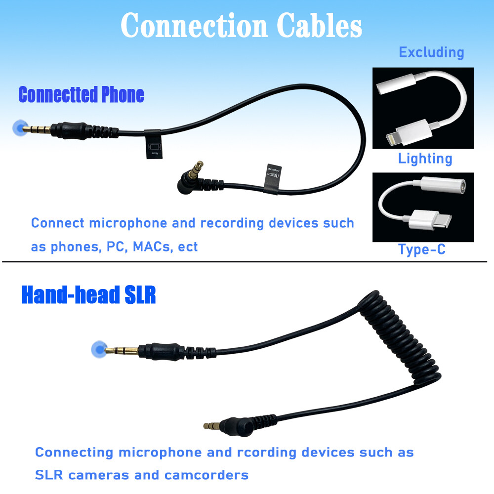 Universal Video Microphone Condensor Nikon Canon DSLR Camera Android Phone Mic