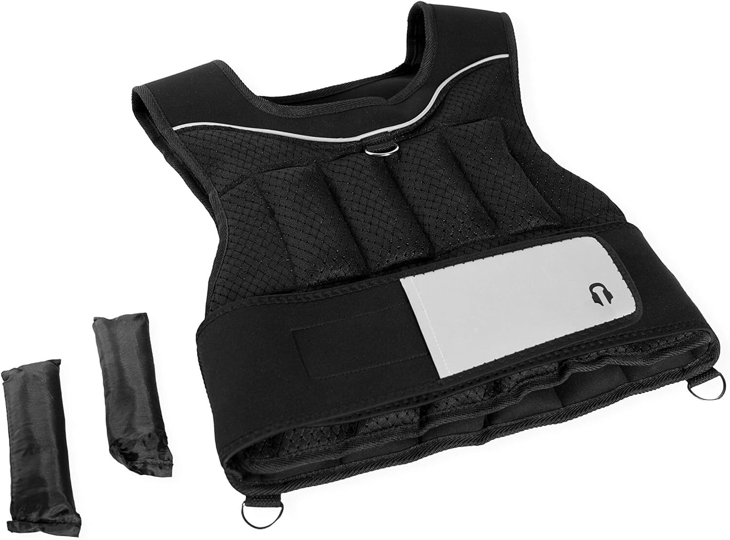 (Hhwv-cb020c) Adjustable Weighted Vest, 20-Pound,20 Pound, Black