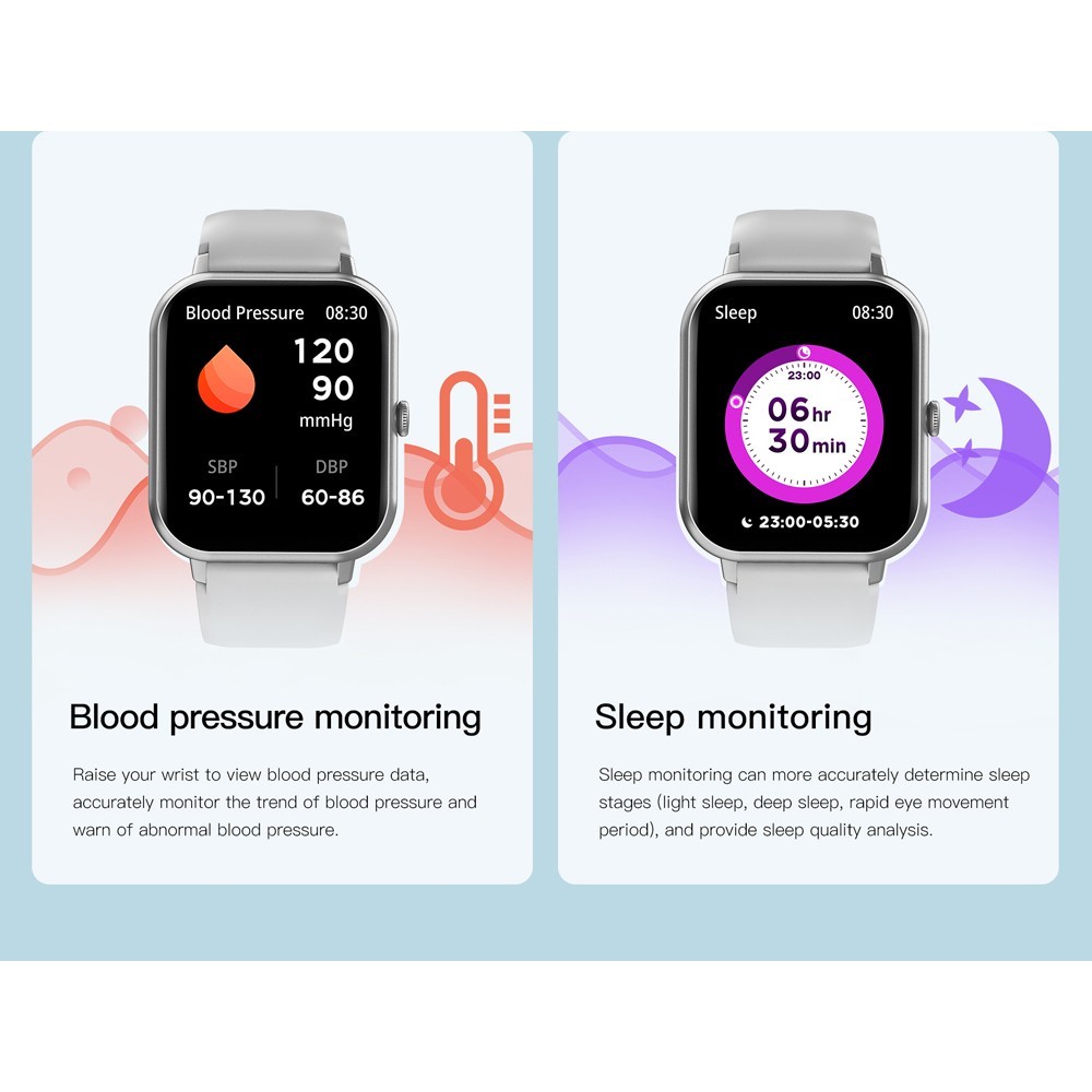 Multi-Functional Smart Watch Waterproof Smartwatch Bluetooth for Apple Android