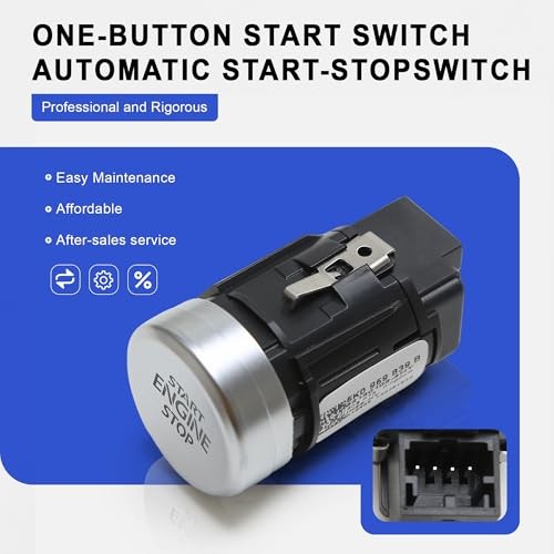 5K0959839AL88 5K0959839BL88 Engine Ignition Start Stop Switch Button