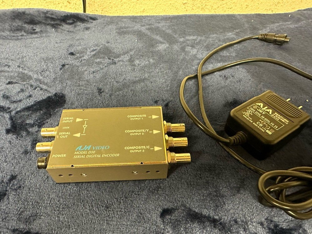AJA D5E Serial Digital Encoder with Power Supply Pre Owned