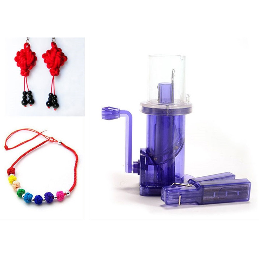 Small Projects Knitting Machine Hand Tool Crochet Winder for Yarn Mini