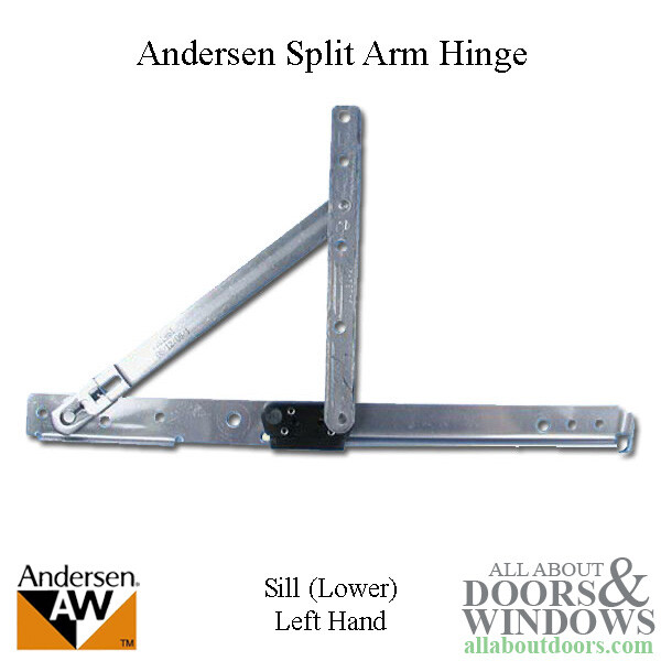 Andersen Casement Window Split Arm Sill Hinge Left Hand Split Arm Sill Hinge