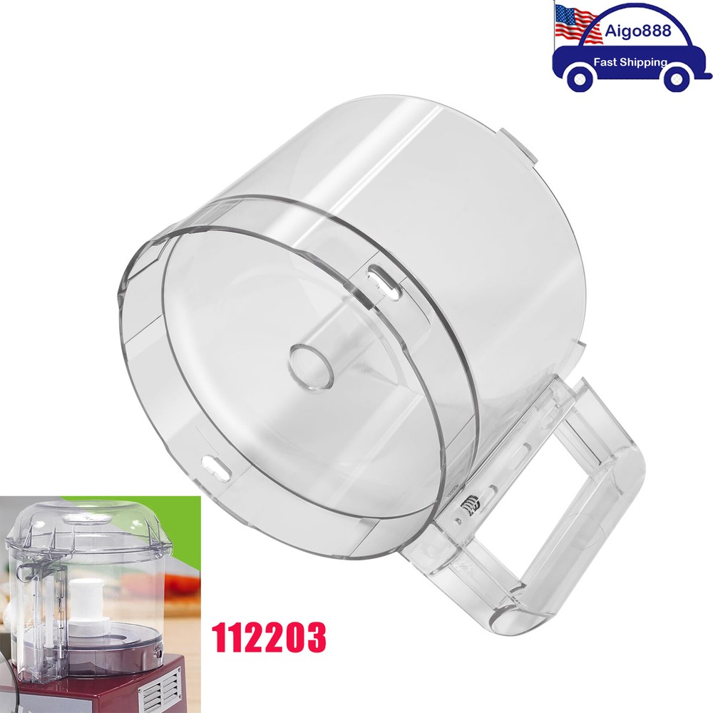 Food Processor 3 Quart Clear Cutter Bowl 112203 Replacement for Robot Coupe R2