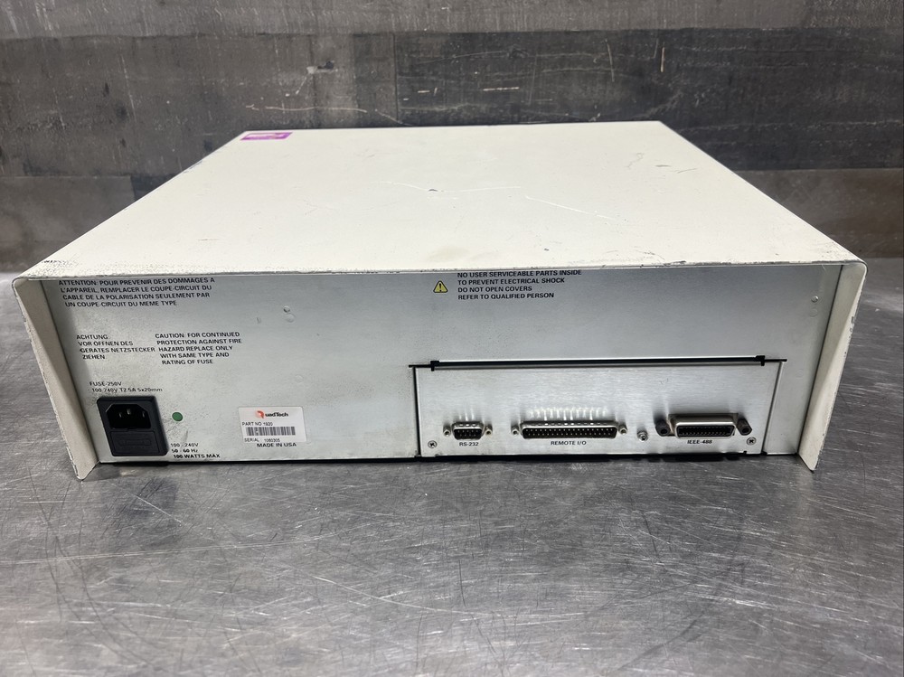 QUAD TECH MODEL 1920 PRECISION LCR METER. Used Surplus