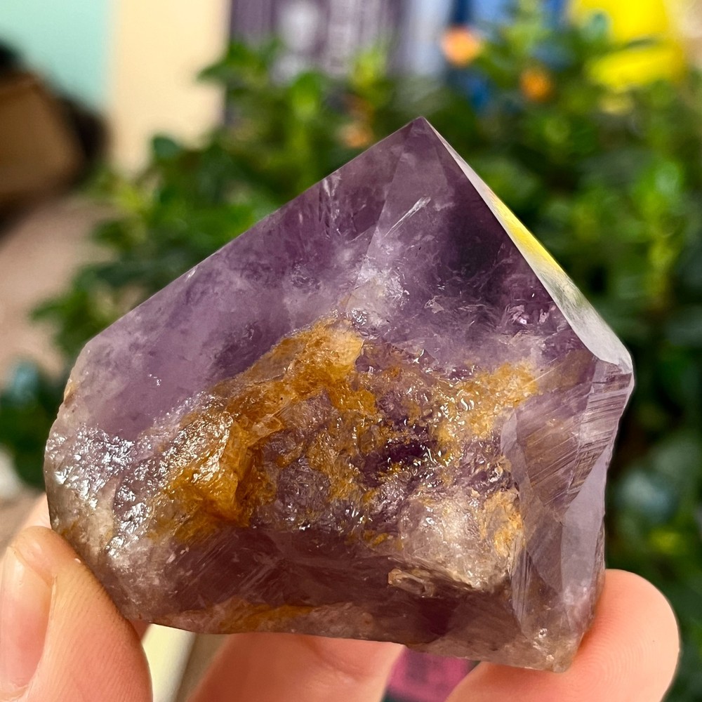 134g Natural Amethyst geode quartz clustercrystal specimen Healing