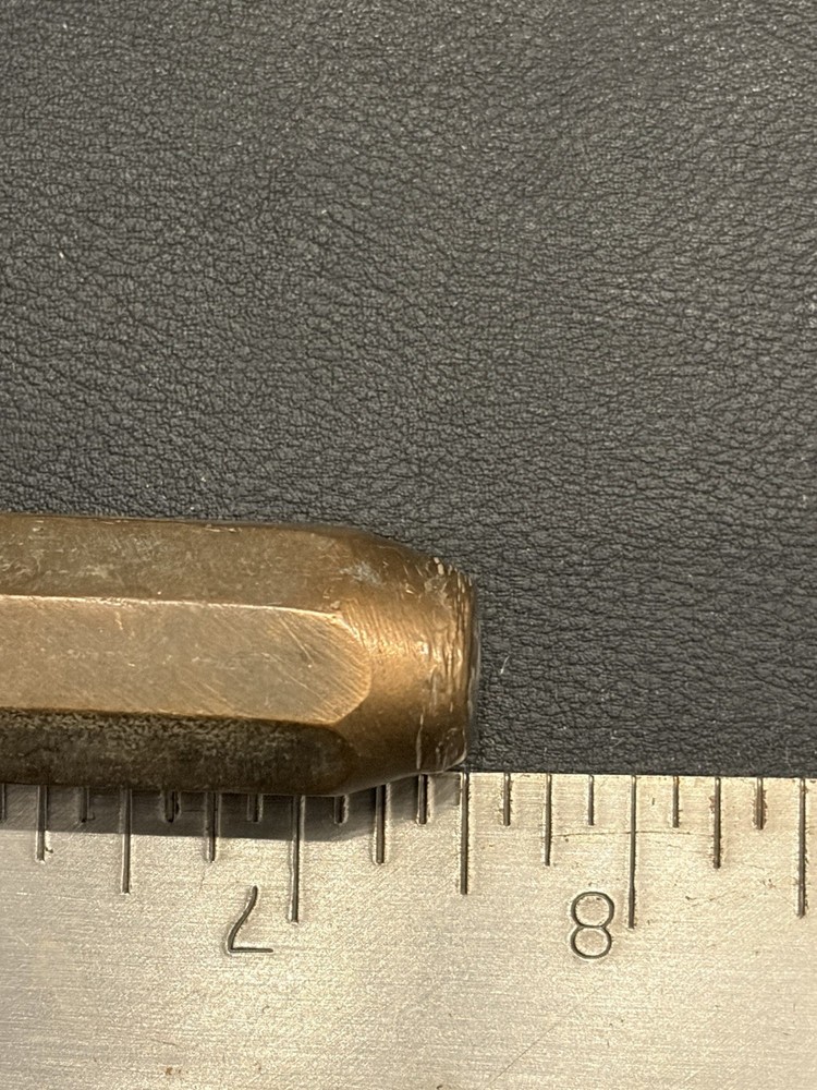AMPCO C11 BeCu Non Sparking Beryllium Copper Chisel Drift Punch 7.5”
