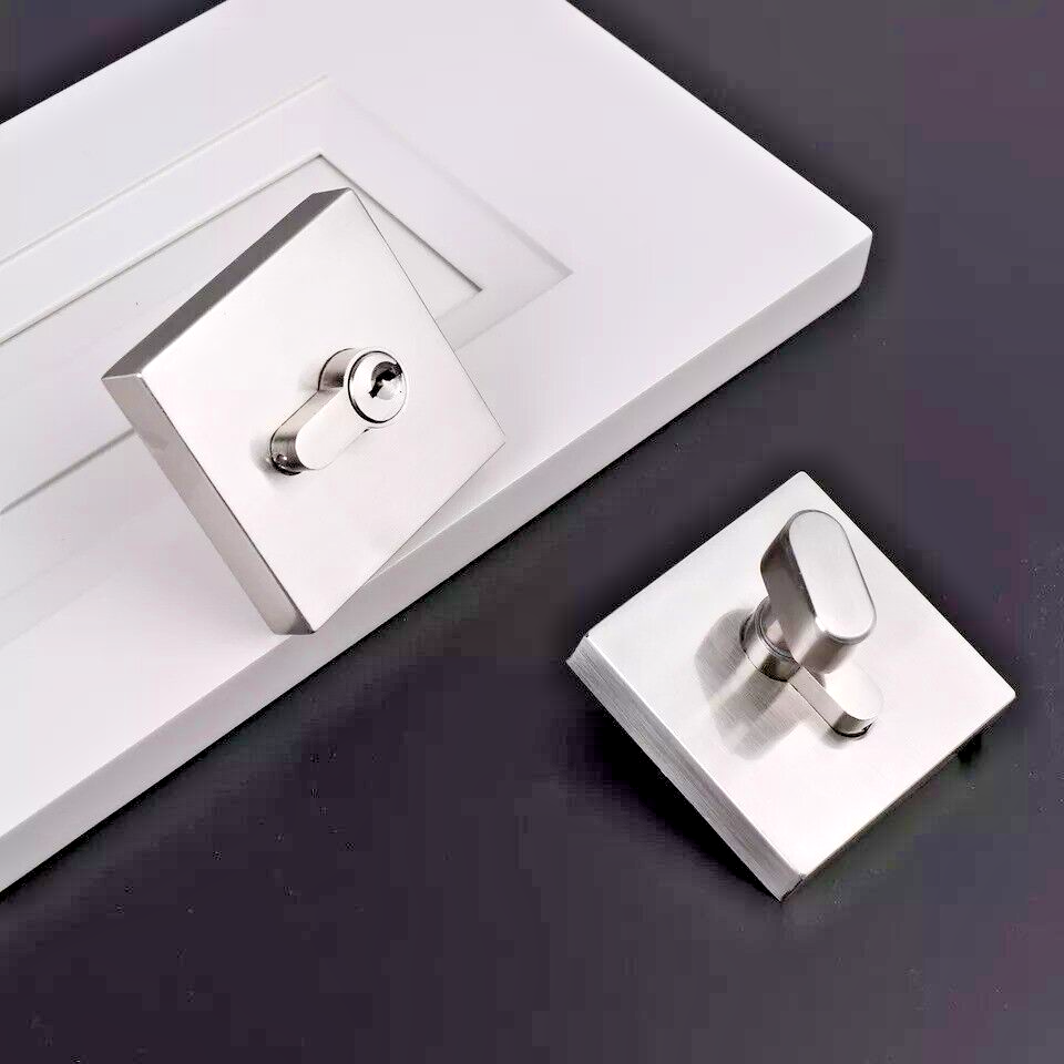 Exterior Entry Door Handle Lock Sets Square Keyed alike Deadbolts (Two Sets)