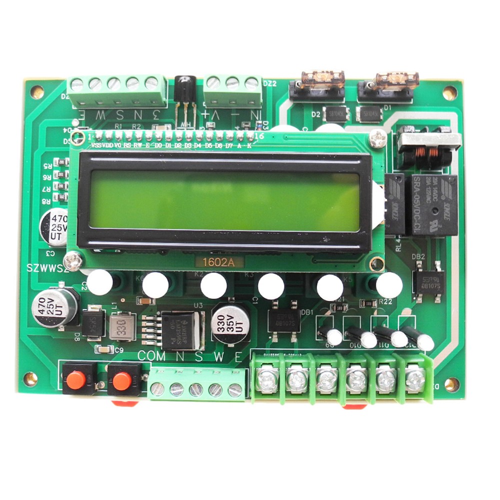 12V LCD Electronic Solar Tracking Dual Axis Solar Tracker Controller +Anemometer
