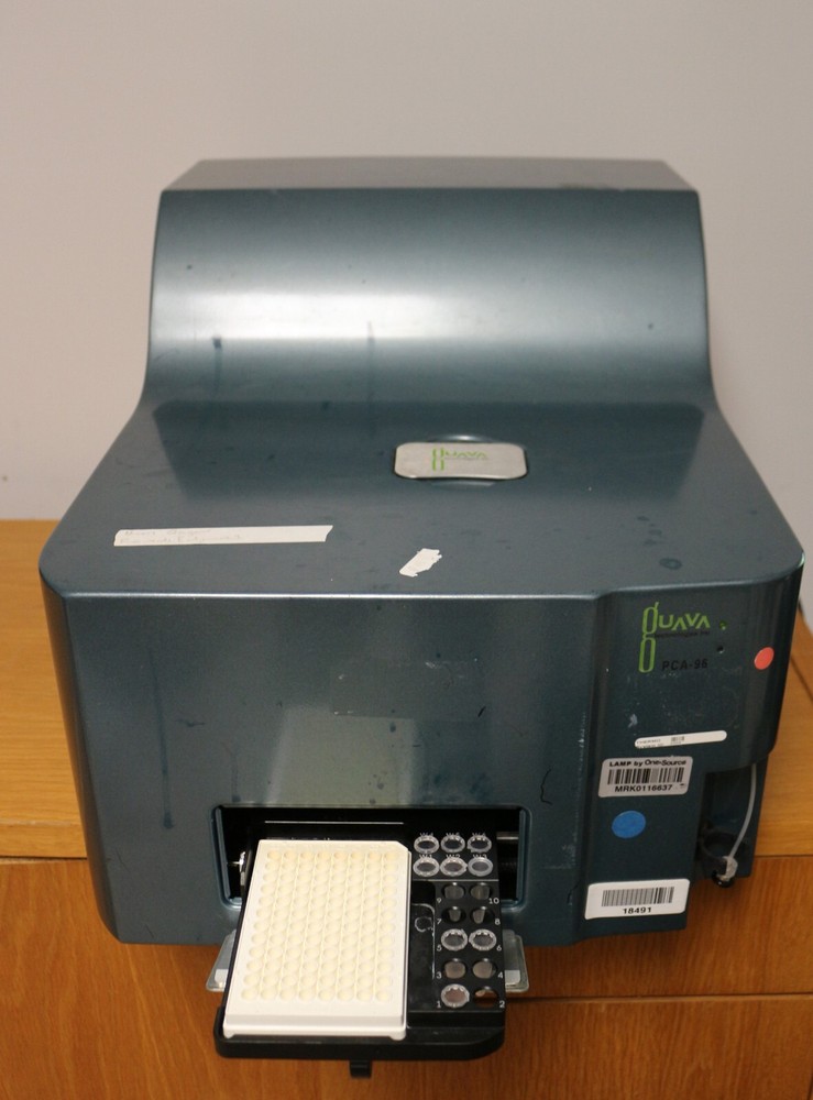 Guava Technologies PCA-96 Flow Cytometry Cytometer & Cytosoft software 2.5.8
