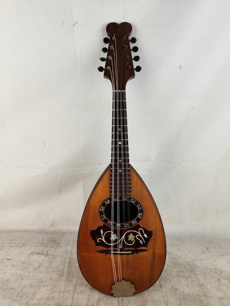 Mandolin 4/4 Luigi Vicentini 1900 Naples 曼陀林 만돌린マンドリン