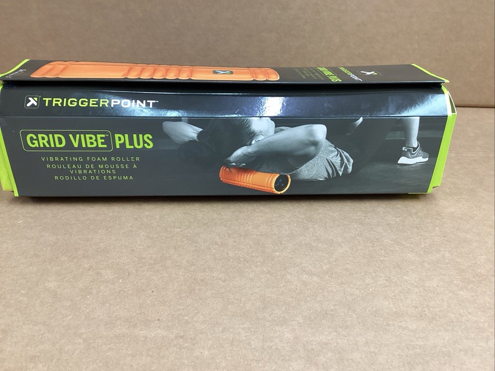 TriggerPoint GRID Vibe Plus Foam Roller - Orange New