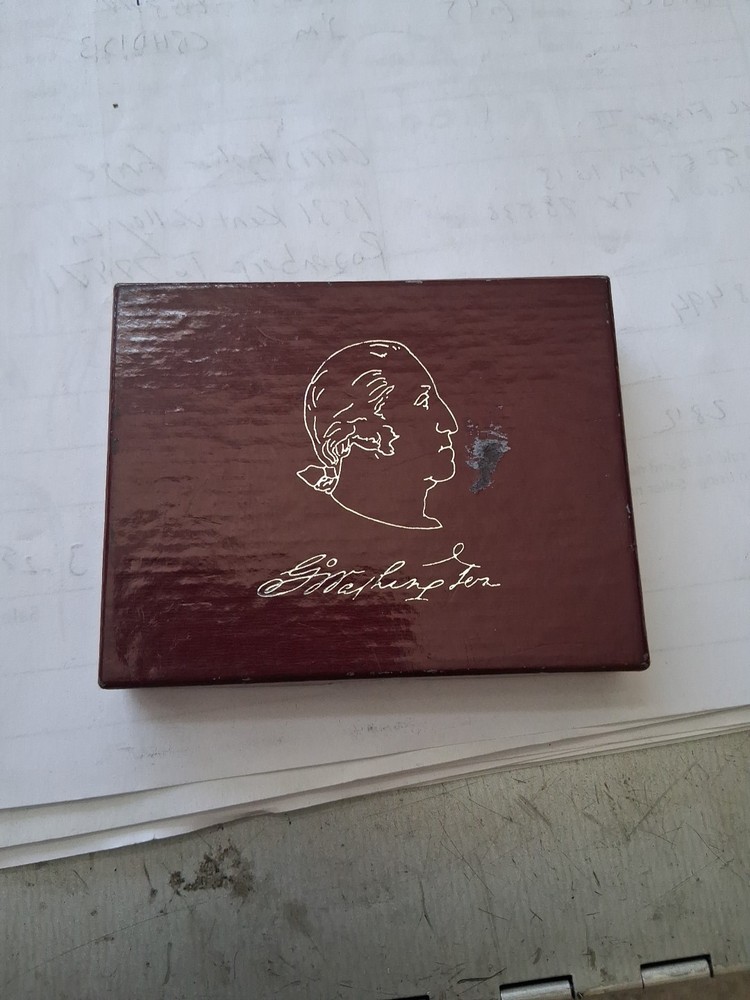 1982-S George Washington Proof Silver Commemorative Half Dollar With Box