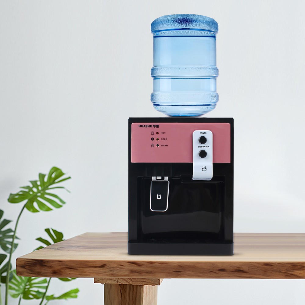 Top Loading Countertop Hot and Cold Water Dispenser Small Table Drinking Machine