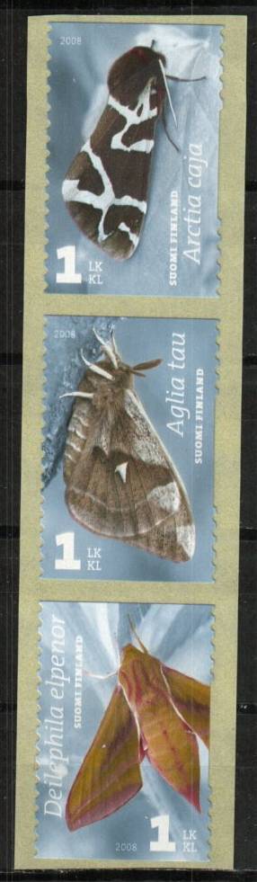Finland Stamp 1314  - Moths