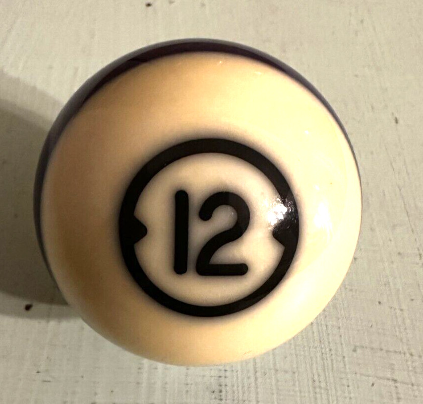 BRUNSWICK CENTENNIAL REPLACEMENT 12 BALL BILLIARDS POCKET BALL