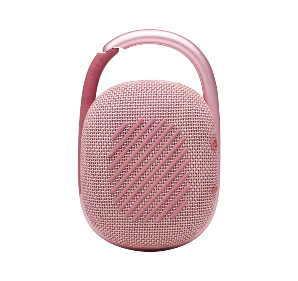 JBL Clip 4 Pink Portable Bluetooth Speaker (Open Box) Damage Box