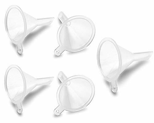 10pcs Small Plastic For Perfume Diffuser Bottle Mini Liquid Oil Funnels Lab US