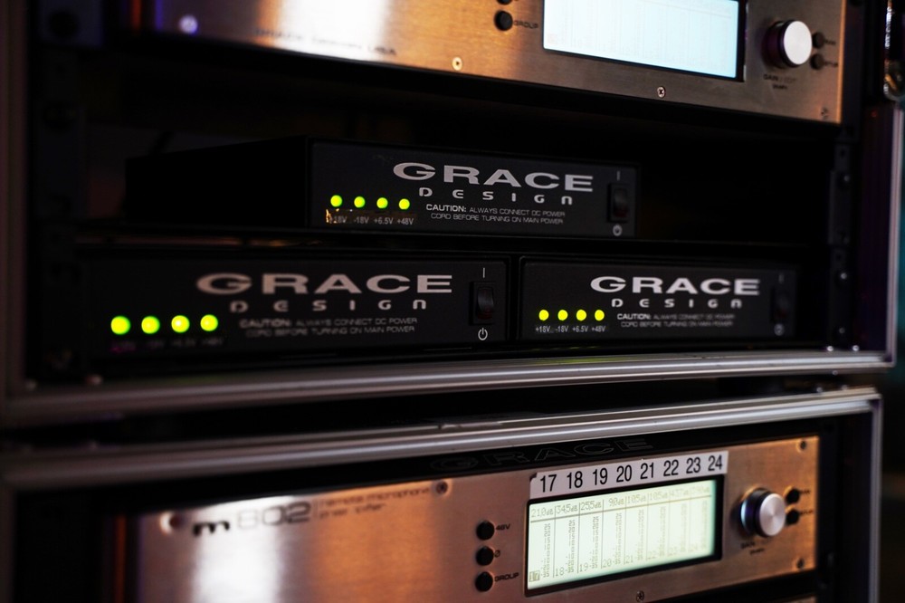 (5) Grace Designs m802 Preamplifier with Cases, remote, and power