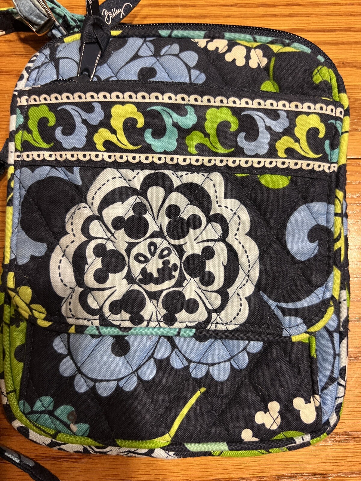 Vera Bradley Disney Hidden Mickey Crossbody Mini Hipster Purse