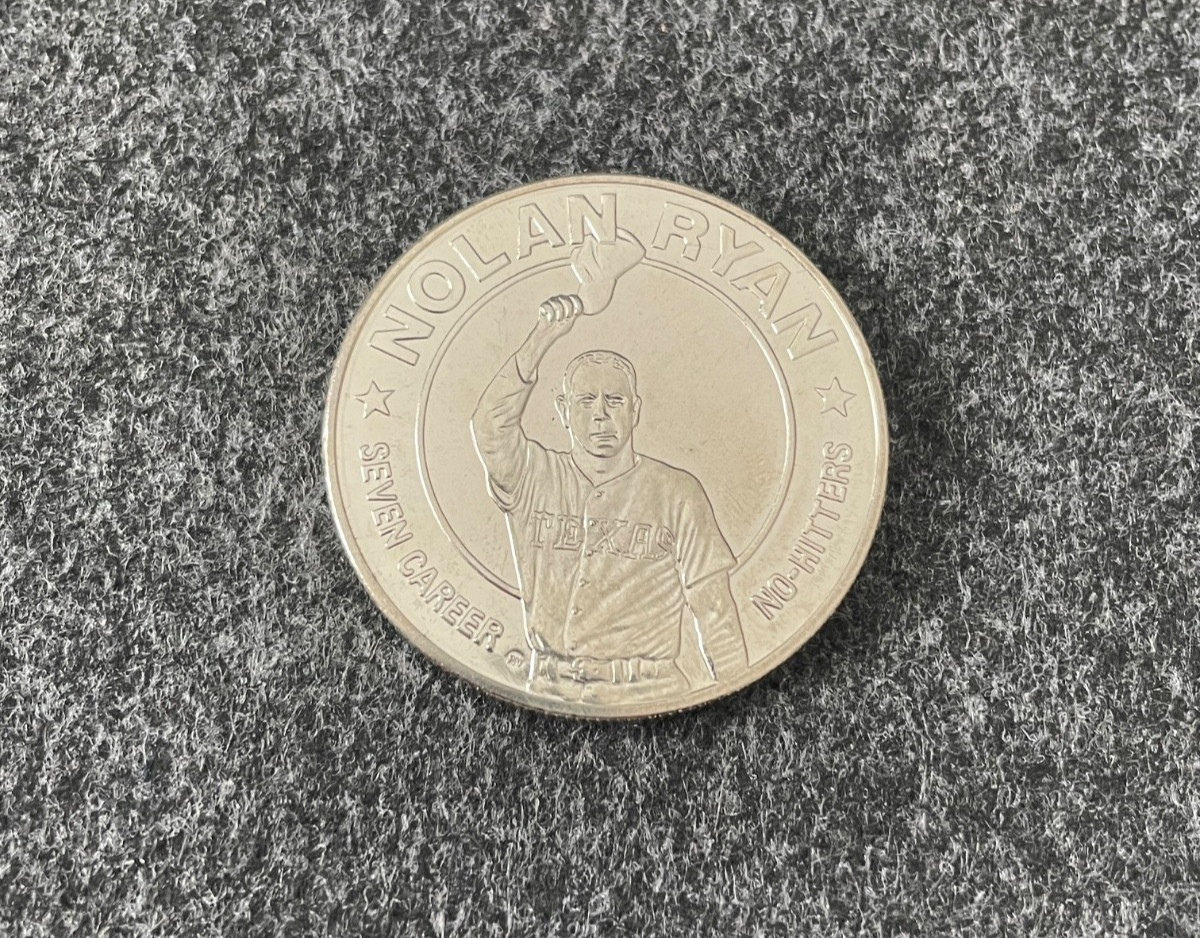 Nolan Ryan - 1 oz Collectible Coin - Republic of Liberia - Includes Case + Cert