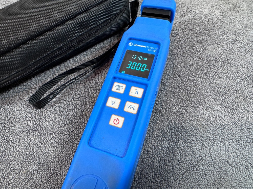 Very Clean - Jonard Tools OFI-100 Advanced Optical Fiber Identifier Tool