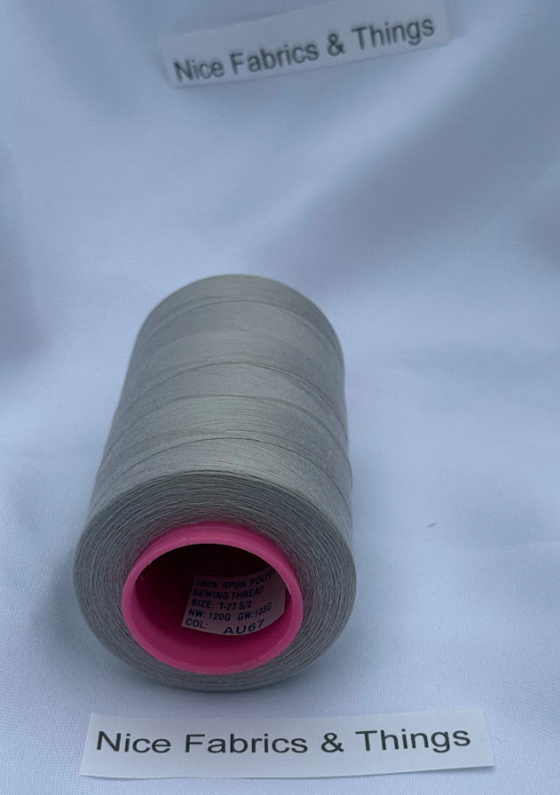 50 Spools - Gray AU67 Multi Purpose Sewing Thread