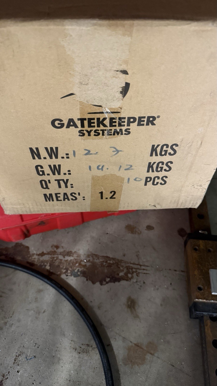 20 - Gatekeeper Smart Wheel Caster 5 inch W-9470B-C / Case Pack Of 20