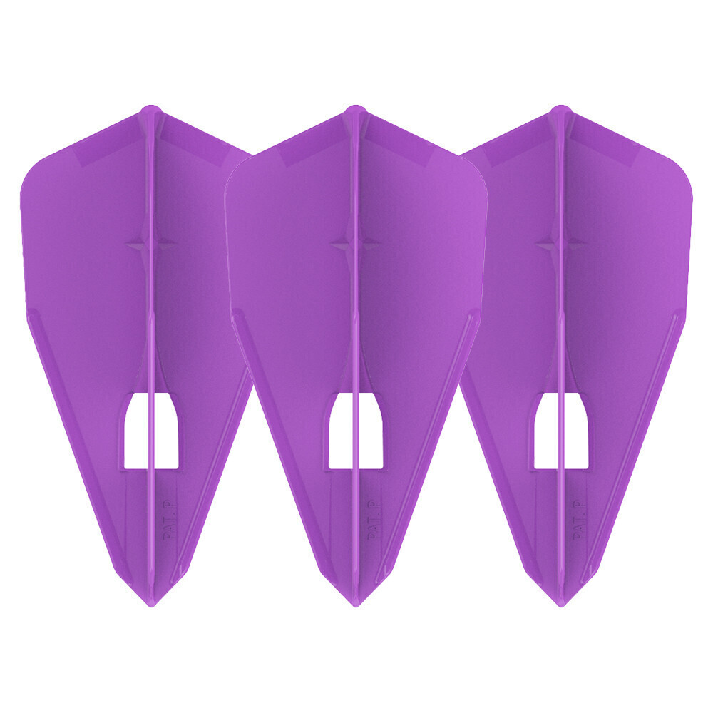 L-Style L8Pro Bullet Flights - Purple