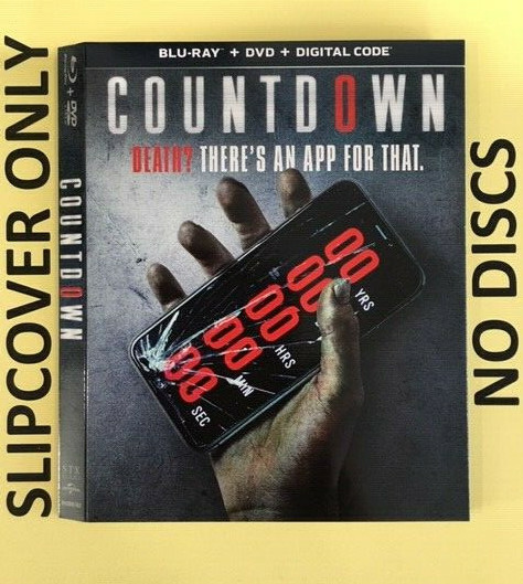 Countdown (2020) - Blu-ray Slipcover ONLY - NO DISCS