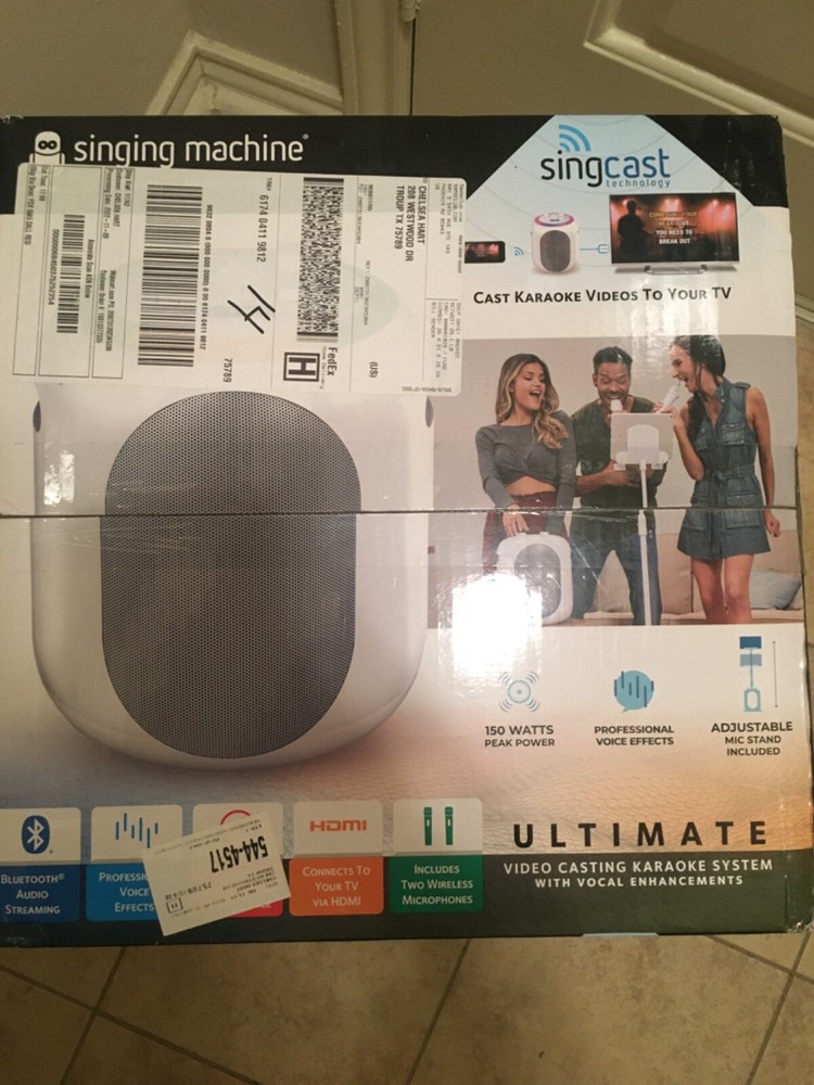 Singcast Karaoke Machine