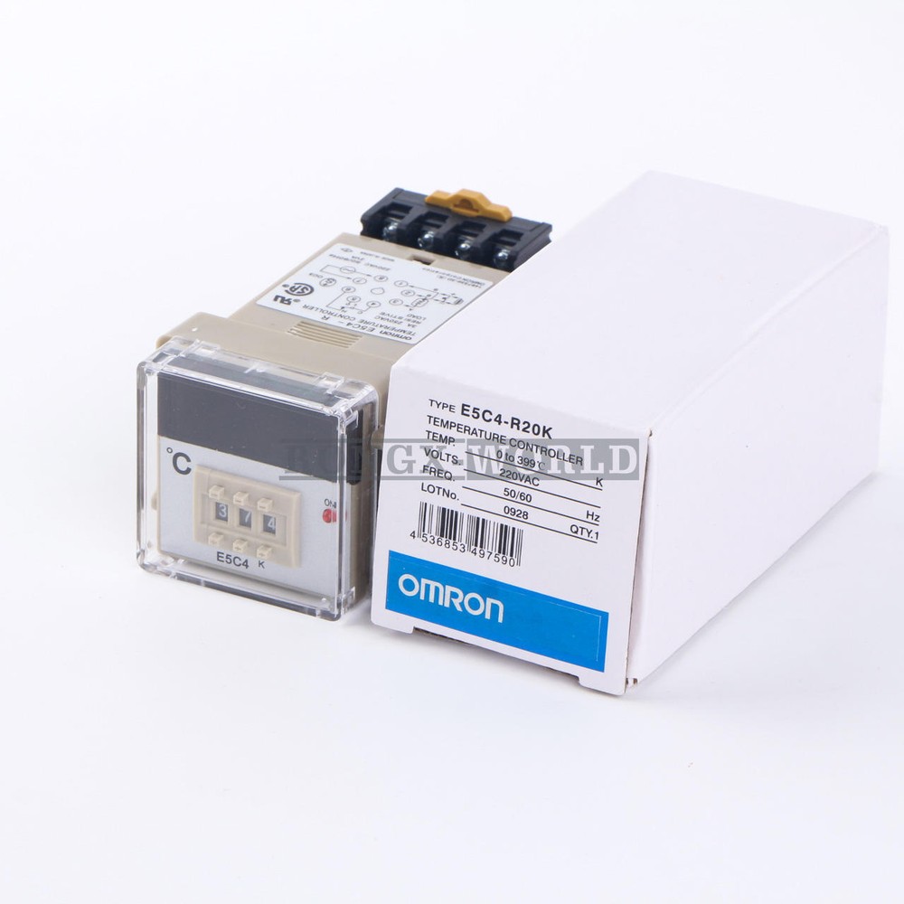 ONE E5C4-R20K 220VAC Temperature Controller 0-399°C NEW