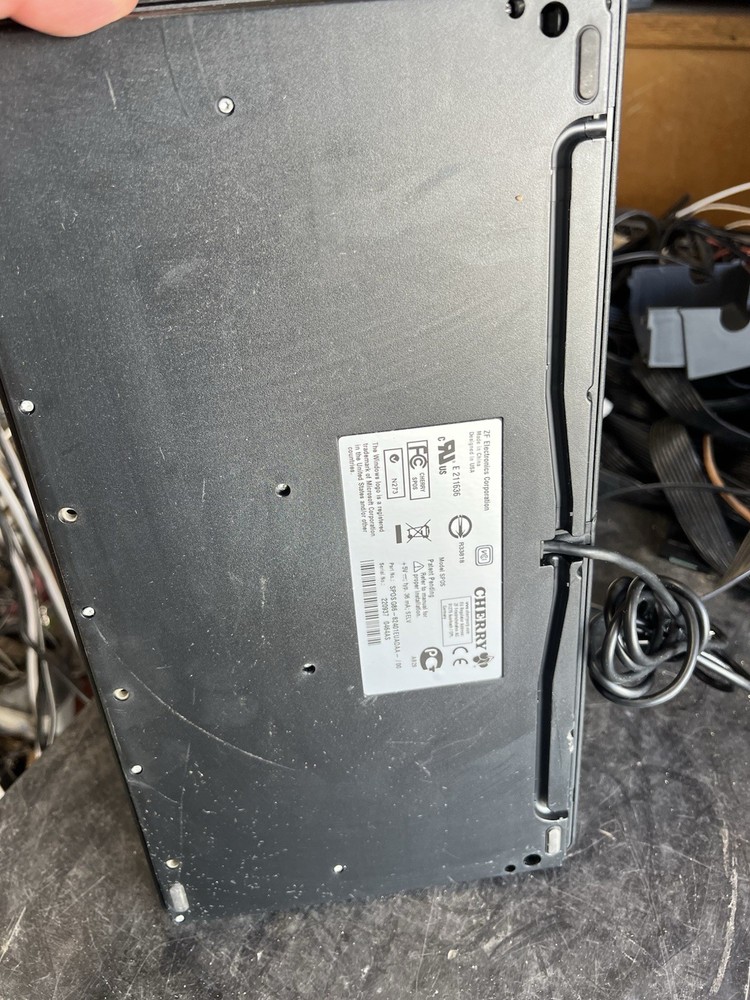 Cherry POS Keyboard SP0S G86 TESTED