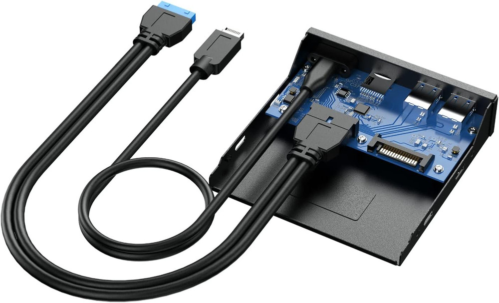 3.5 Inch Front Panel USB C Hub Sd/Microsd Internal Card Reader 20Gbps USB 3.2 ..