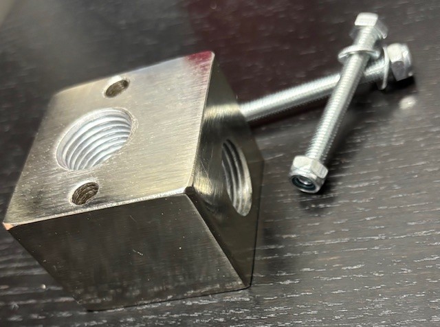 Unloader Block 1/2" fpt x 1/2" fpt