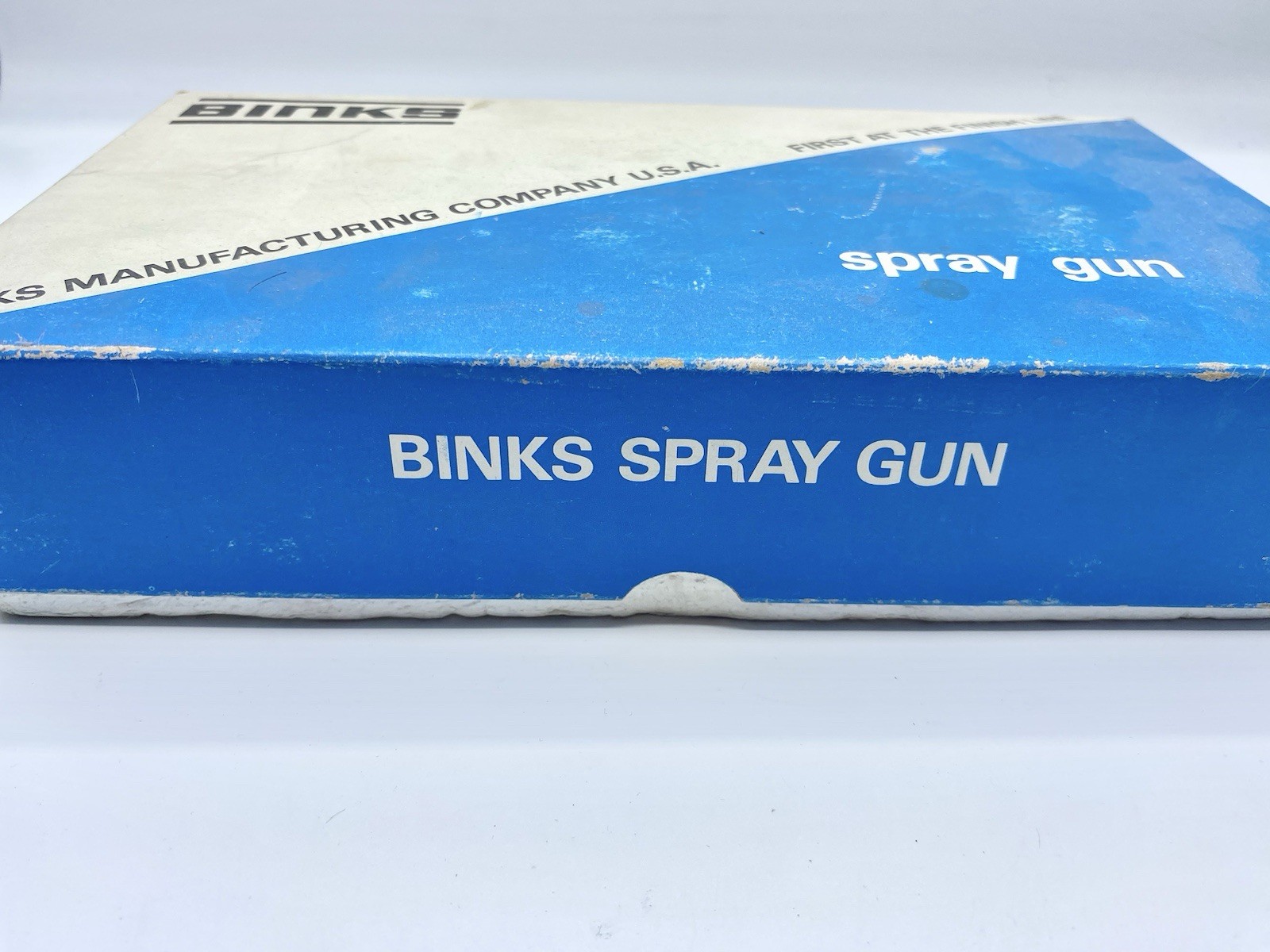 Binks Vintage Model 18 Paint Spray Gun With Sharpe 450 Canister Box/ Manuals